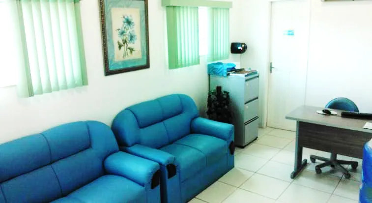 Sala de espera da Pinho Odontologia